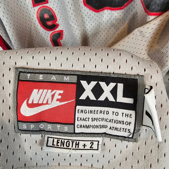 Vintage Nike Rasheed Wallace Portland Trail Blazers Jersey 2XL +2 NBA Basketball - Picture 5 of 6